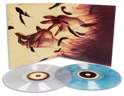 Black swan gatefold variant disks